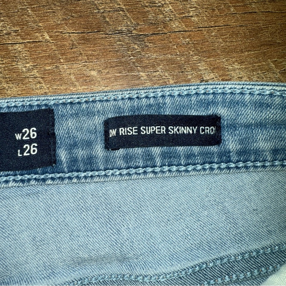 Hollister Low Rise Super Skinny Crop Women’s Jeans - Picture 14 of 14